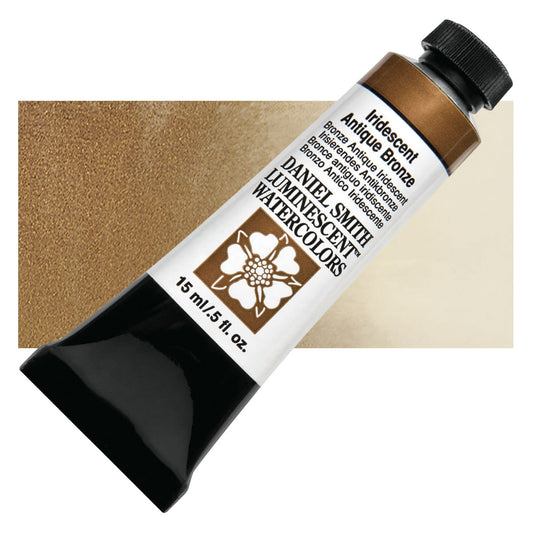 Daniel Smith Extra Fine Watercolour 15ml IRIDESCENT ANTIQUE BRONZE S1