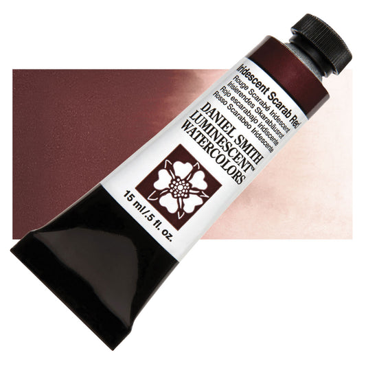Daniel Smith Extra Fine Watercolour 15ml IRIDESCENT SCARAB RED S1