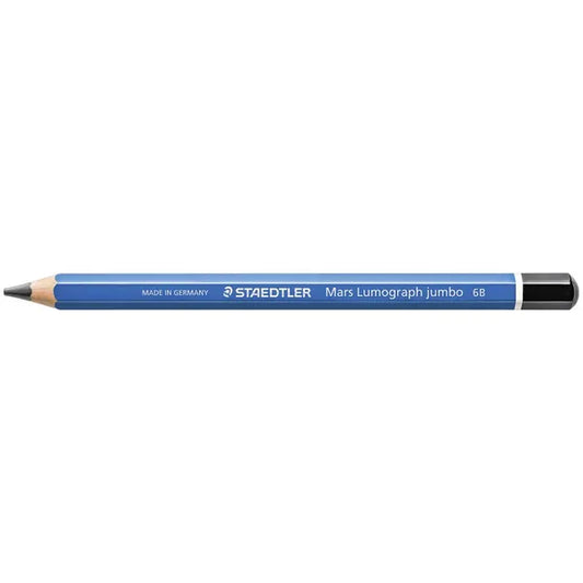 Staedtler Mars Lumograph Jumbo Pencils 6B