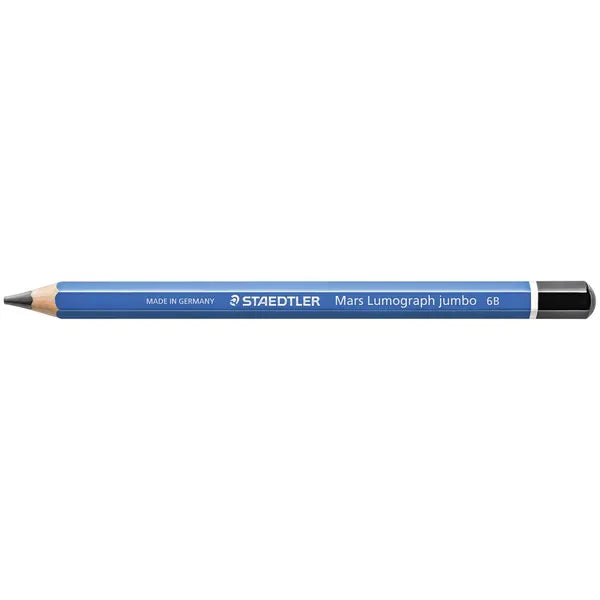 Staedtler Mars Lumograph Jumbo Pencils 6B