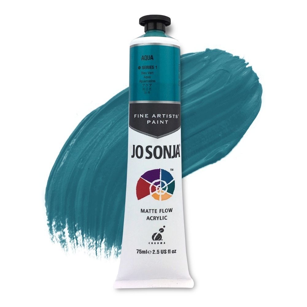 JoSonja Matte Flow Acrylic Paint 75ml S1 - Aqua