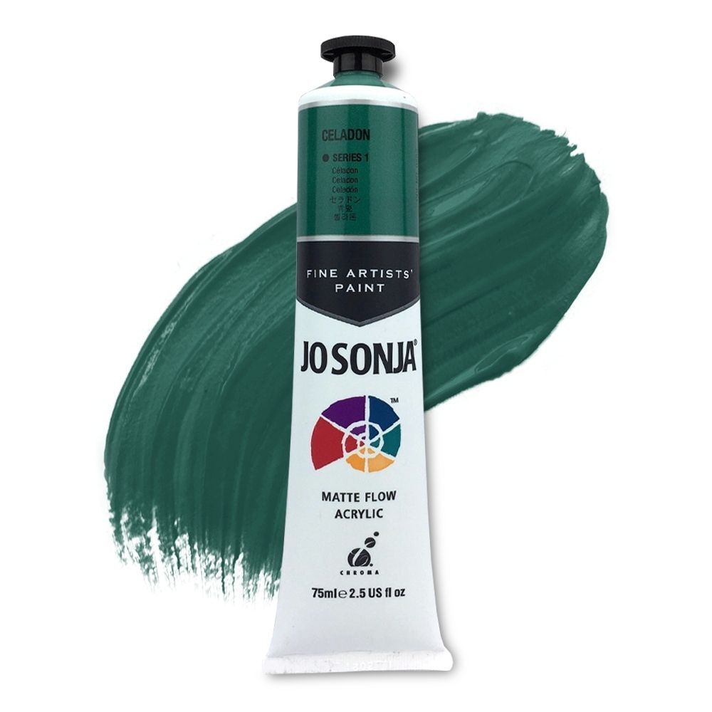 JoSonja Matte Flow Acrylic Paint 75ml S1 - Celadon
