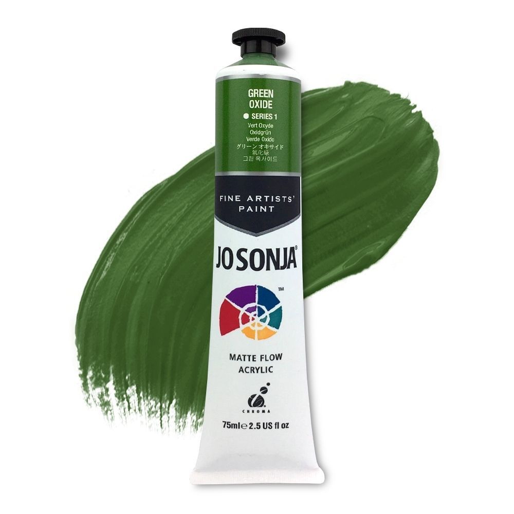 JoSonja Matte Flow Acrylic Paint 75ml S1 - Green Oxide