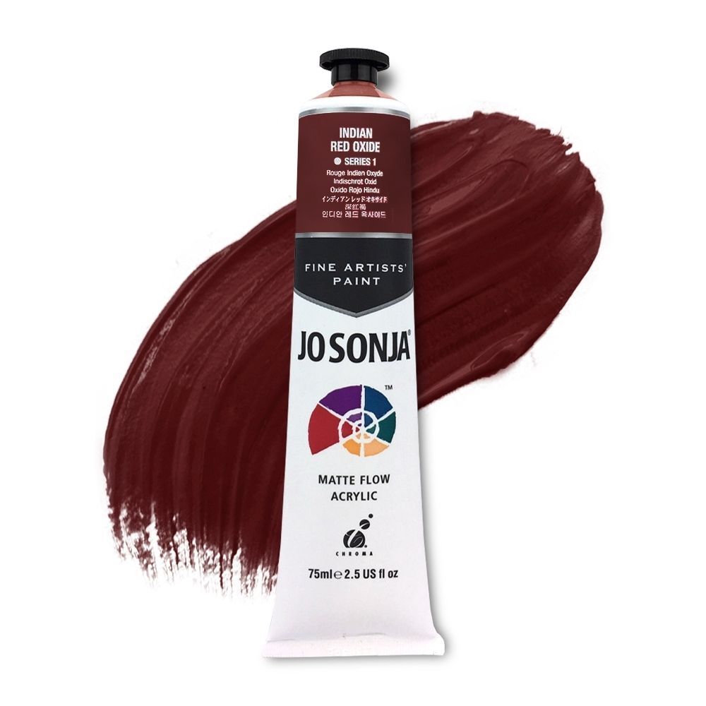 JoSonja Matte Flow Acrylic Paint 75ml S1 - Indian Red Oxide
