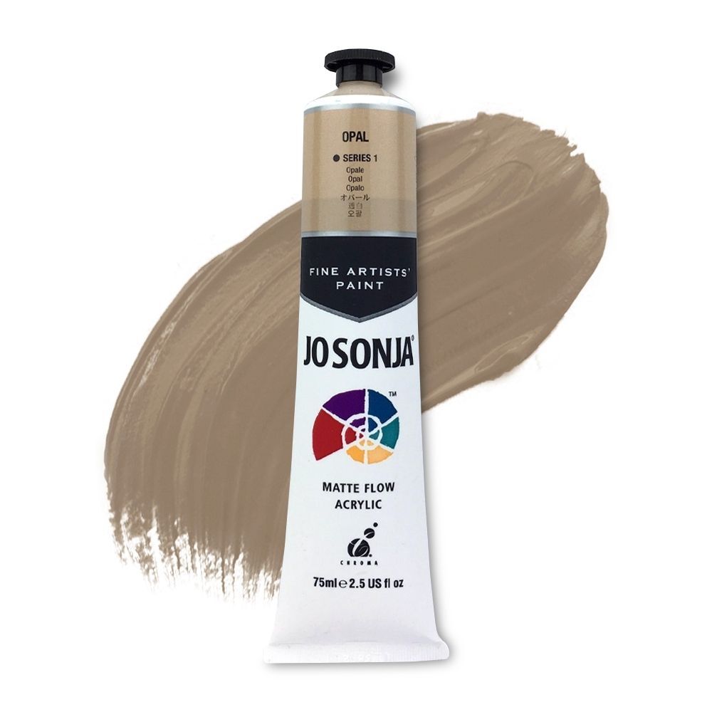 Jo Sonja Matte Flow Acrylic Paint 75ml S1 - Opal