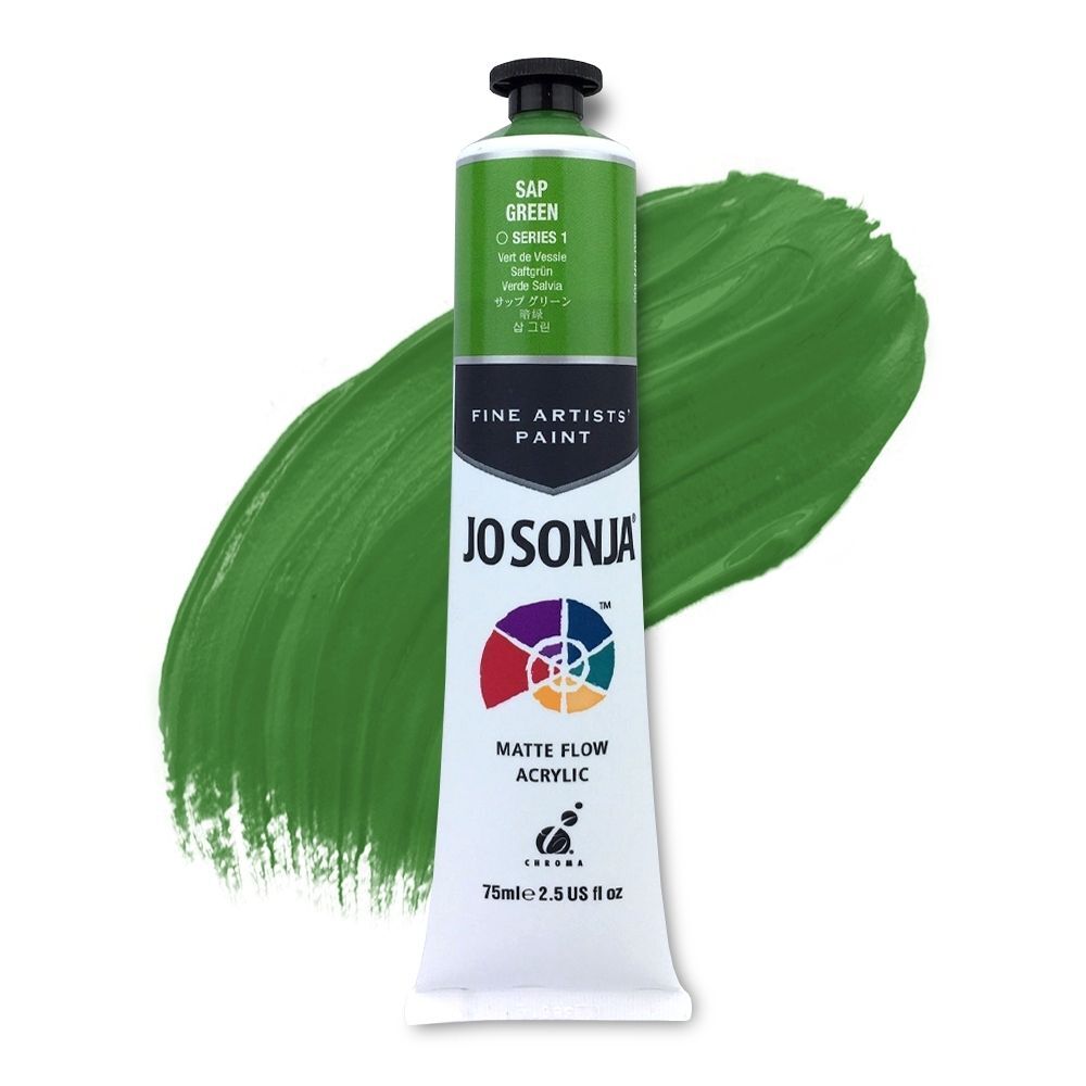 JoSonja Matte Flow Acrylic Paint 75ml S1 - Sap Green