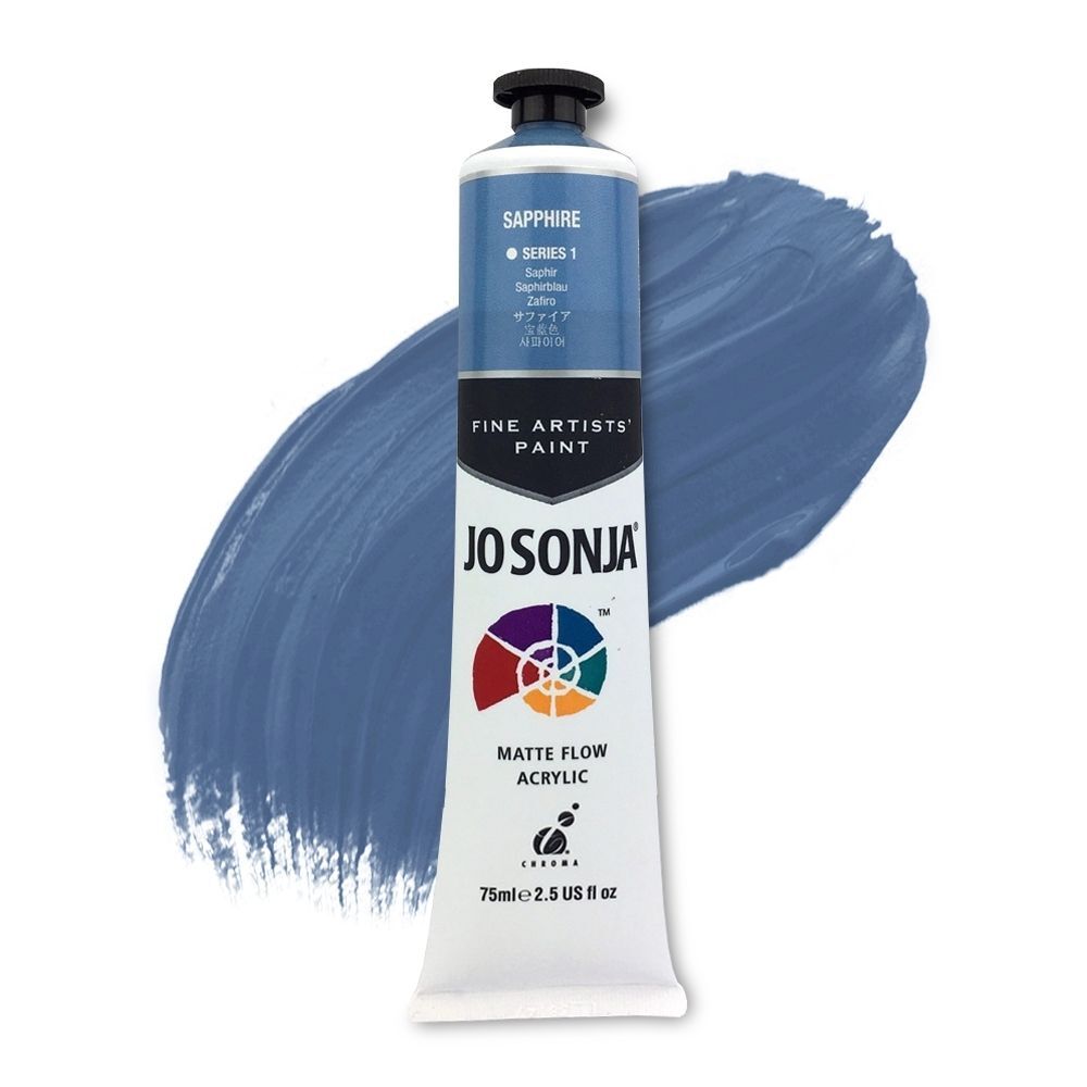 JoSonja Matte Flow Acrylic Paint 75ml S1 - Sapphire