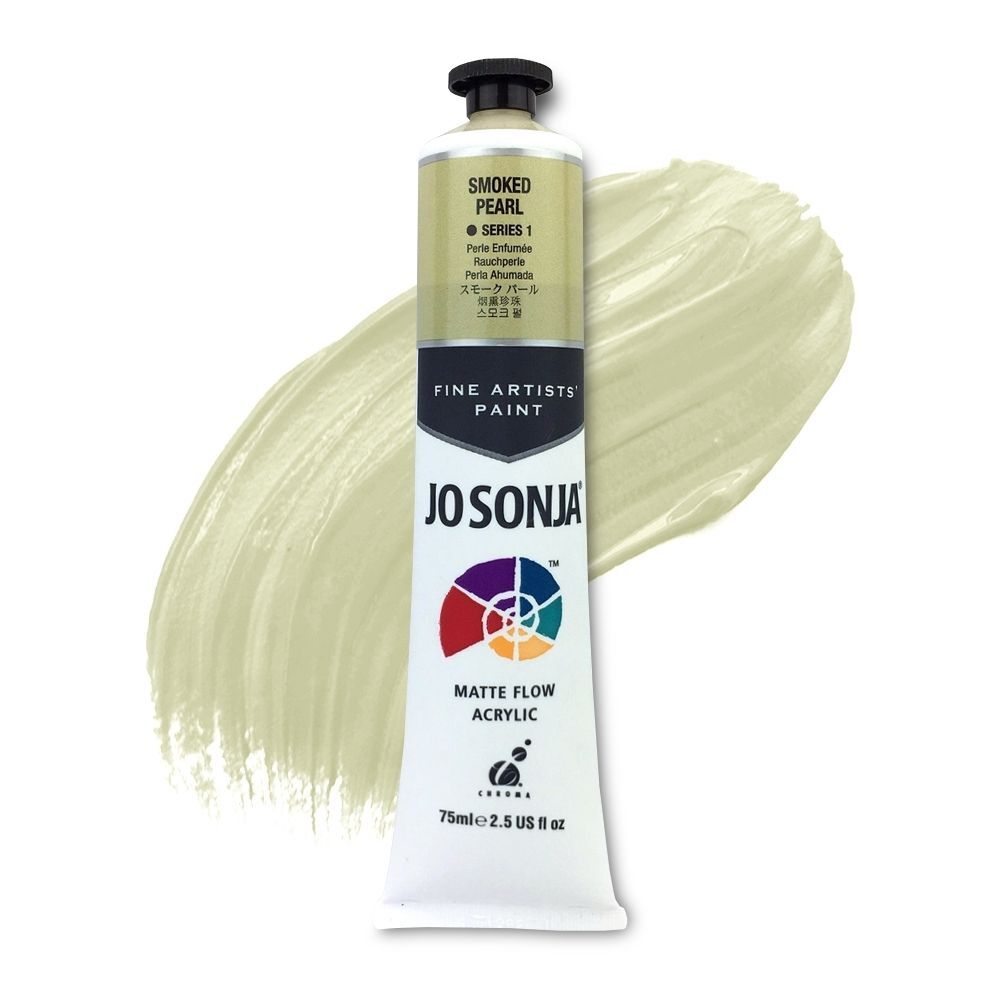 JoSonja Matte Flow Acrylic Paint 75ml S1 - Smoked Pearl