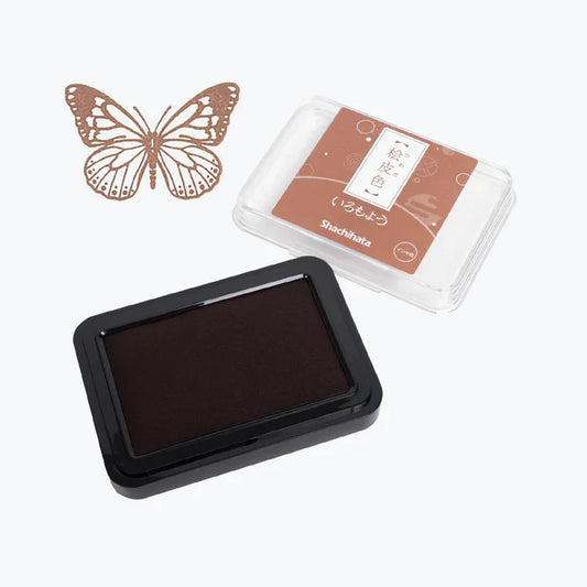 Shachihata Iromoyo Stamp Pad LIGHT BROWN HAC-1-LBR