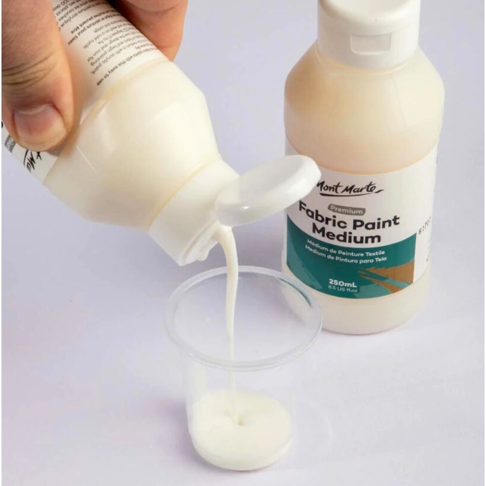 Mont Marte Fabric Paint Medium 250ml