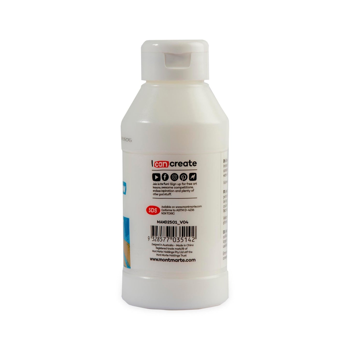 Mont Marte Acrylic Medium - Flow Medium 250ml