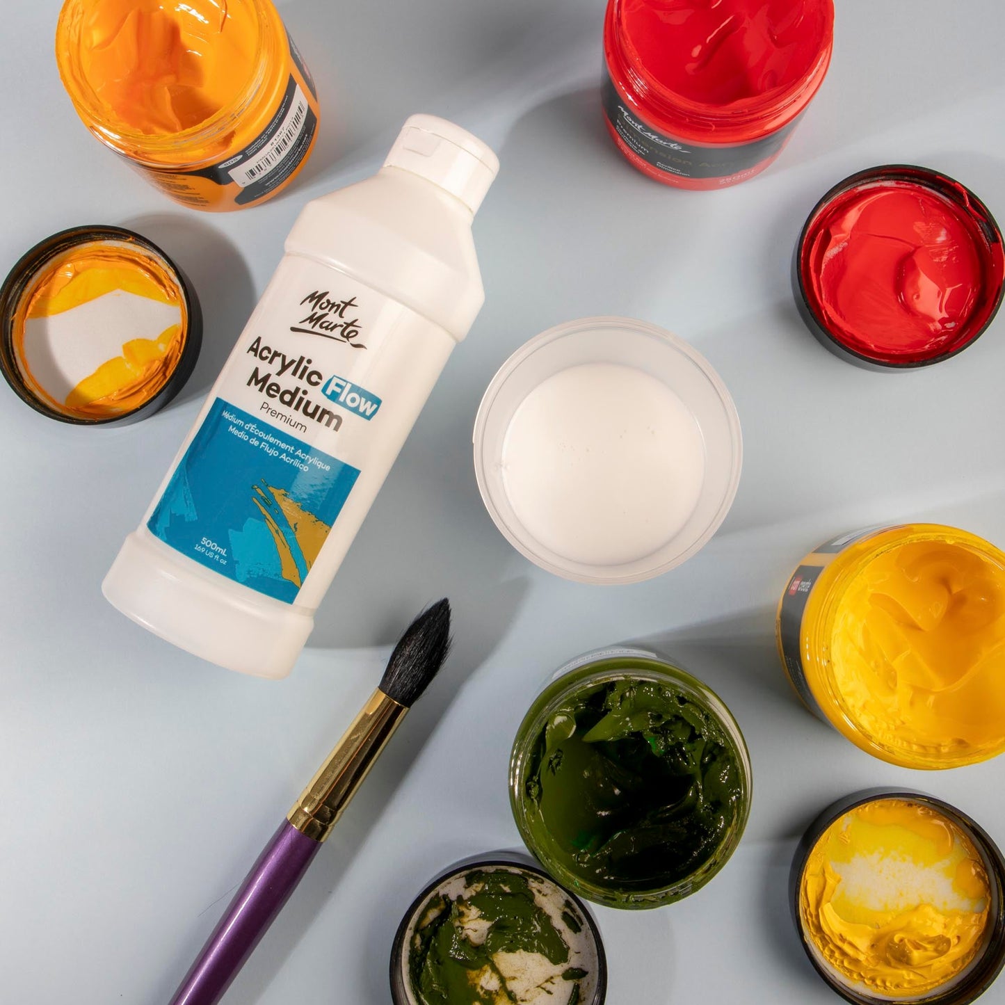 Mont Marte Acrylic Medium - Flow Medium 500ml