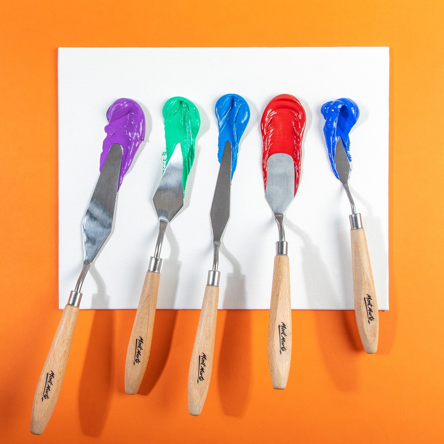 Mont Marte Studio Series - Palette Knife Set 5pce (Stainless Steel)