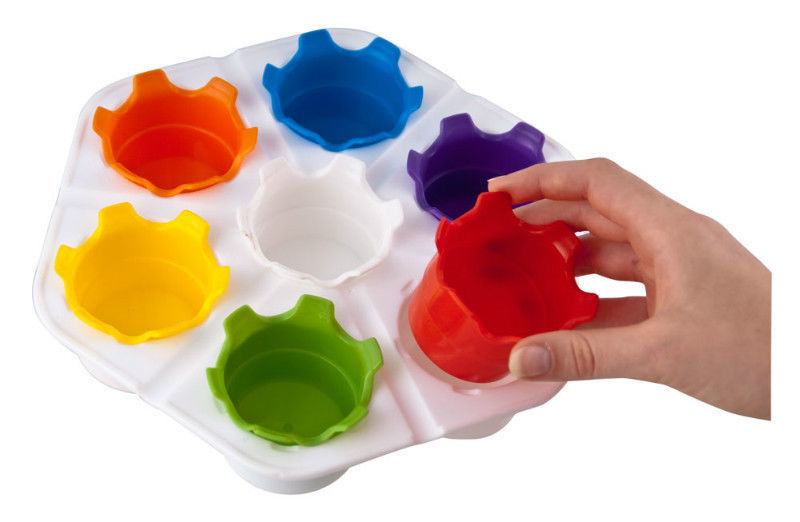 Mont Marte Kids - Paint Pot Palette w/ 7 Lift Out Pots