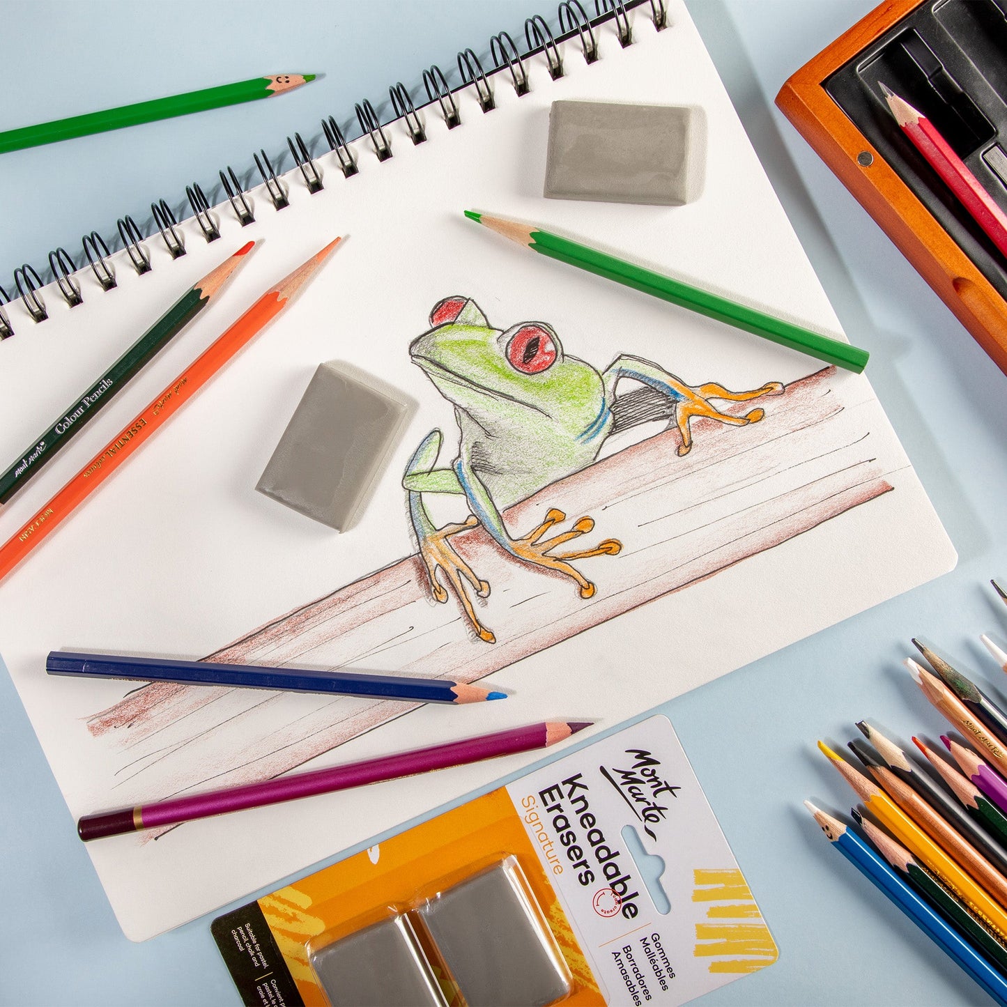 Mont Marte Eraser - Kneadable Erasers 2pc