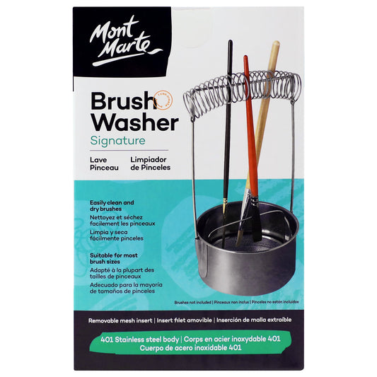 Mont Marte Stainless Steel Brush Washer
