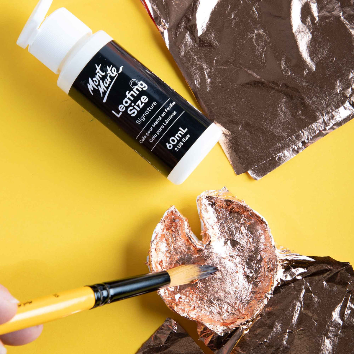 Mont Marte Adhesive - Leafing Size 60ml