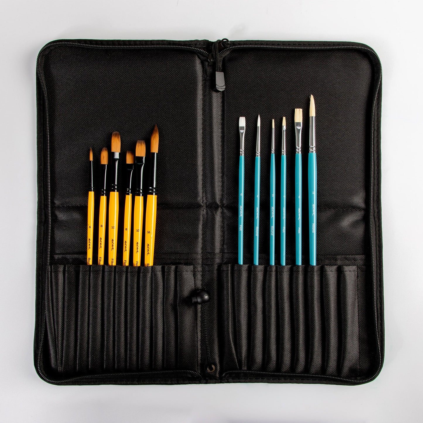 Mont Marte Zippered Brush Wallet 22 Slots