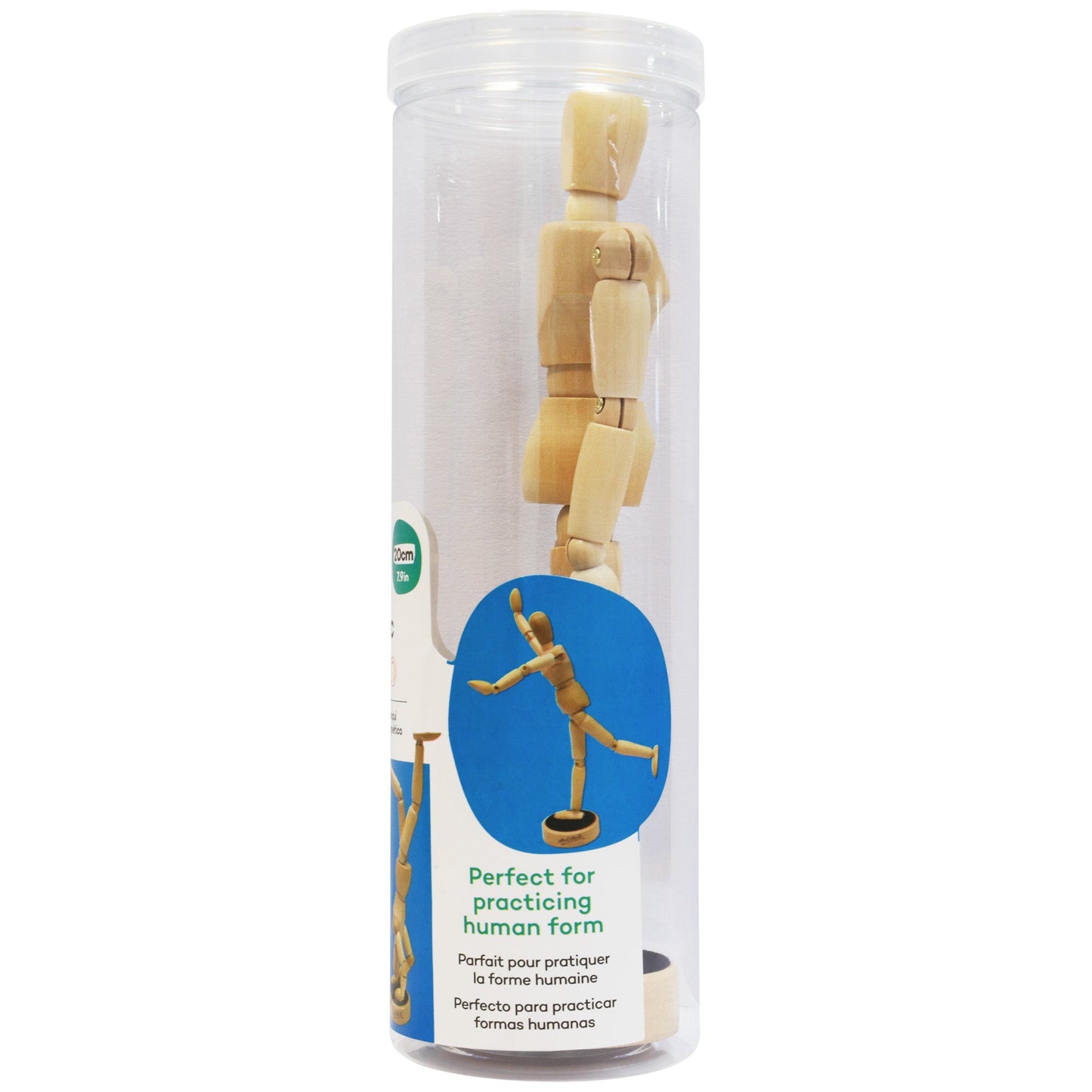 Mont Marte Wooden Manikin Magnetic 20cm