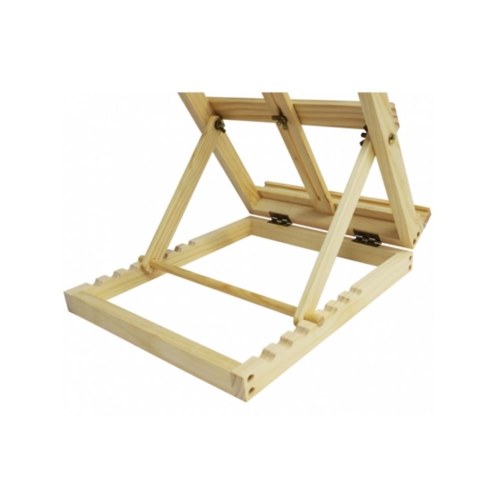 Mont Marte Pine Desk Easel - Small Reclinable Tabletop Style