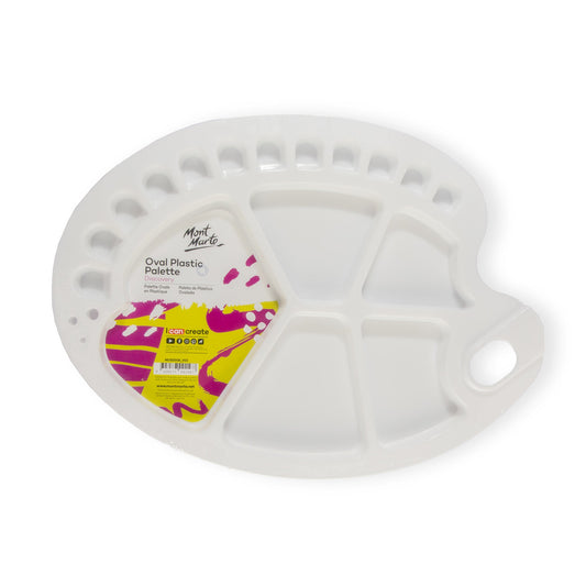 Mont Marte Palette - Oval Plastic