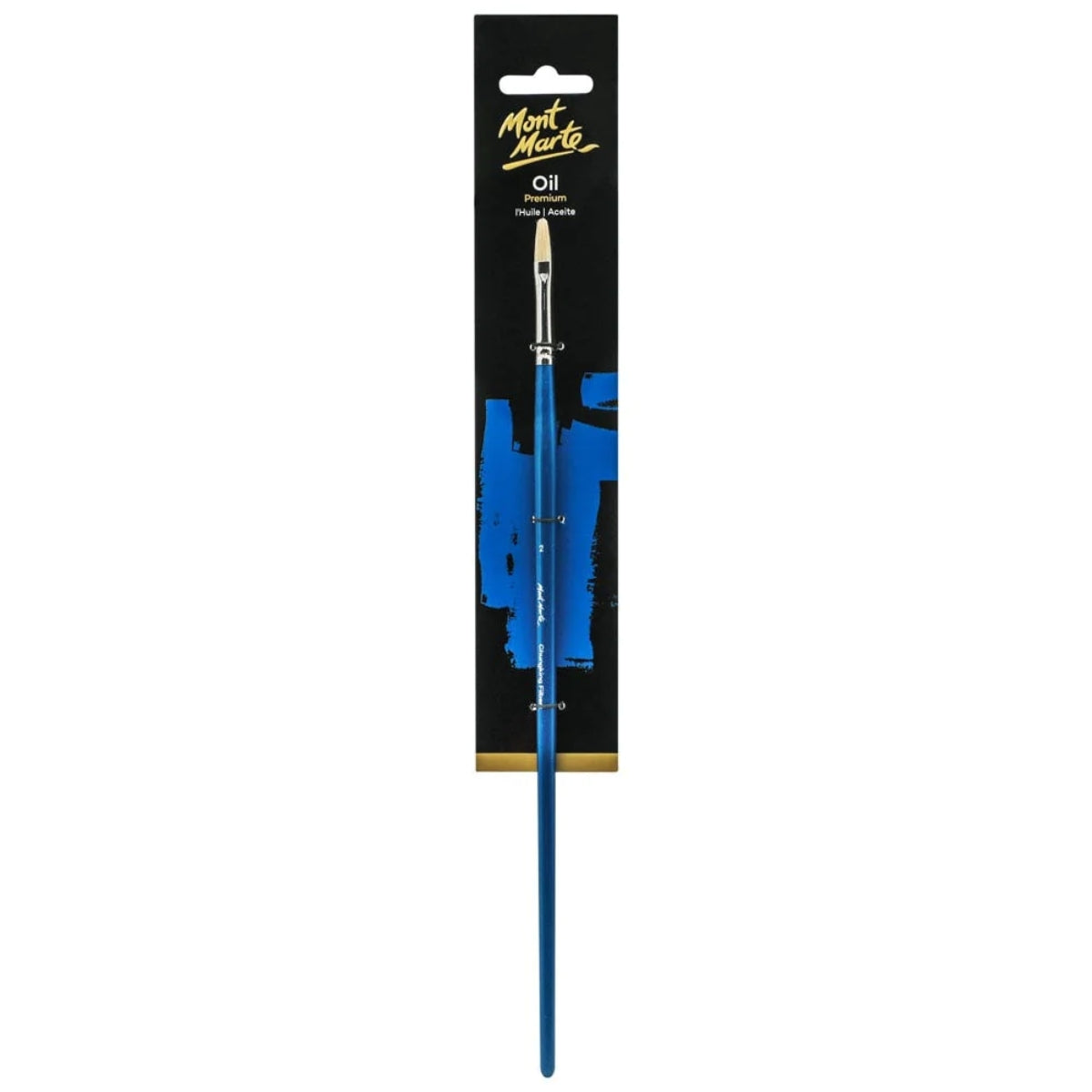 Mont Marte Artist Brush Oil Chungking Filbert 2