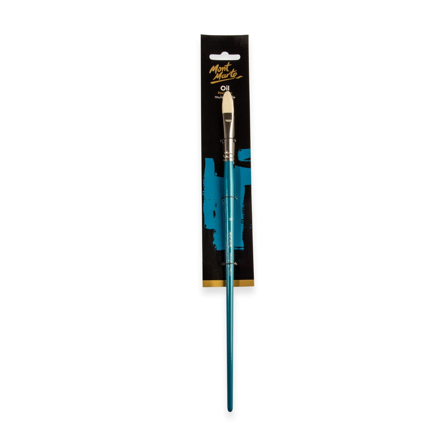 Mont Marte Artist Brush Oil Chungking Filbert 10