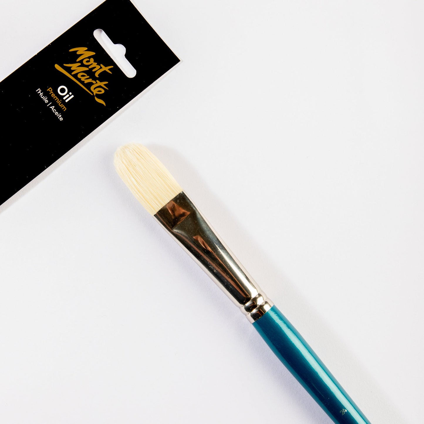 Mont Marte Artist Brush Oil Chungking Filbert 24