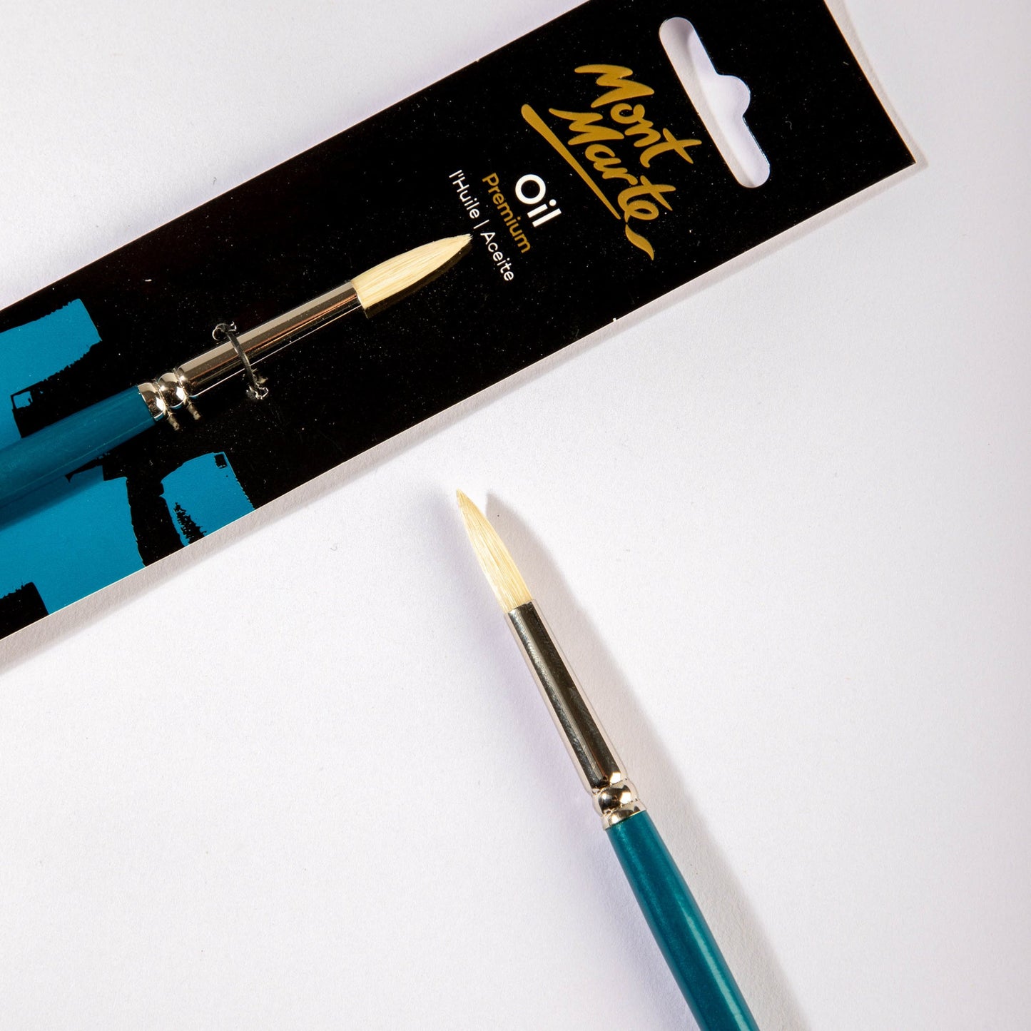 Mont Marte Artist Brush Oil Chungking Round 6