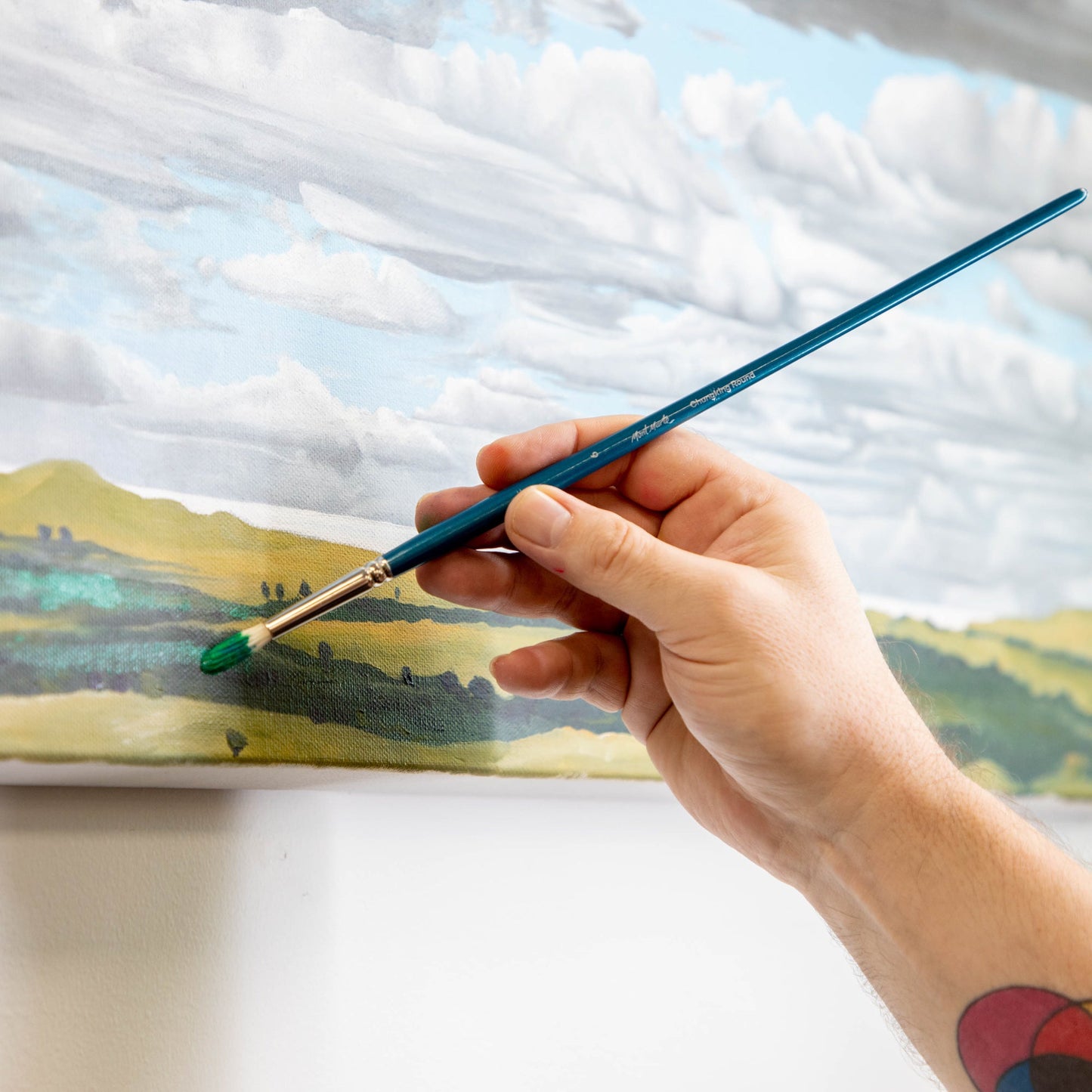 Mont Marte Artist Brush Oil Chungking Round 6