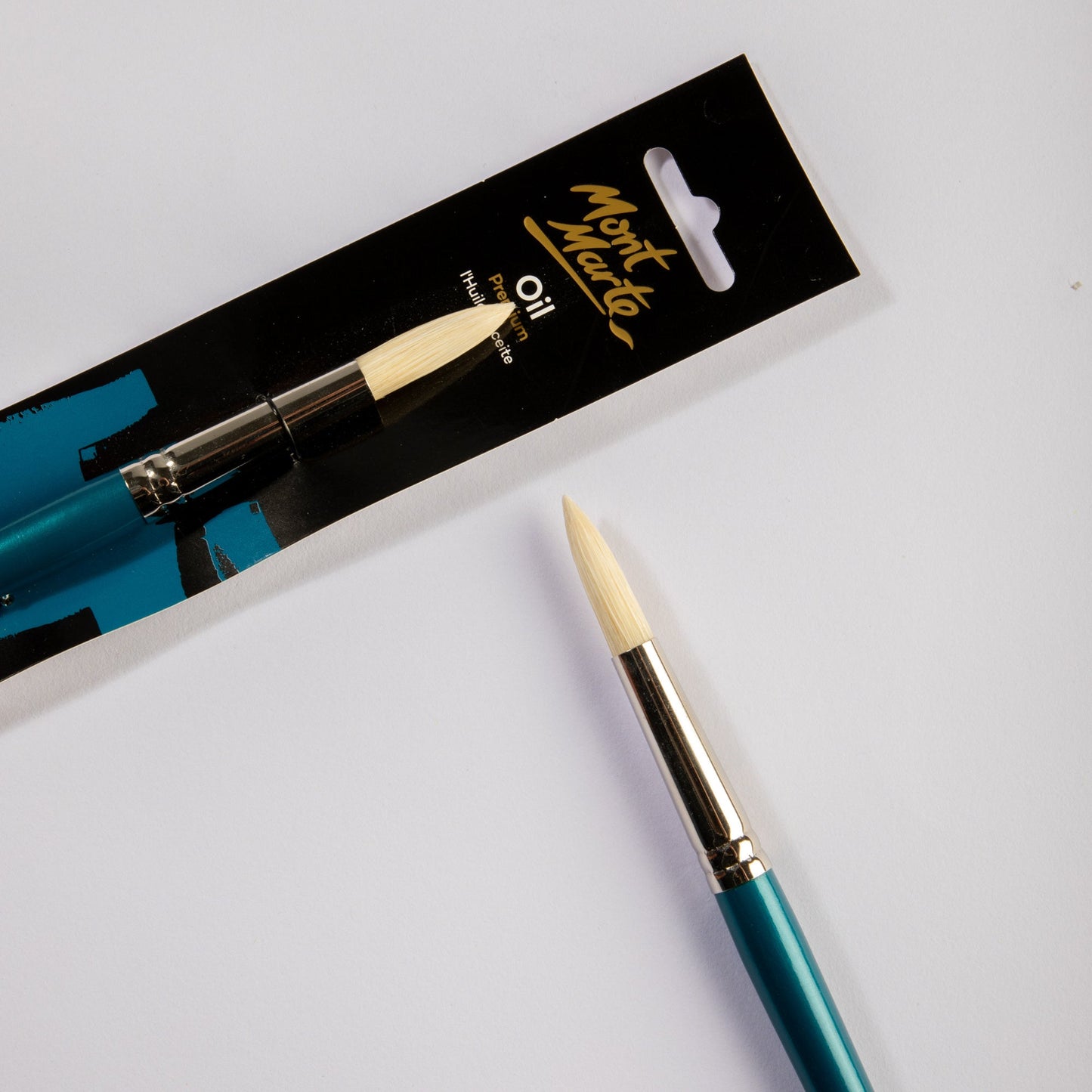 Mont Marte Artist Brush Oil Chungking Round 16