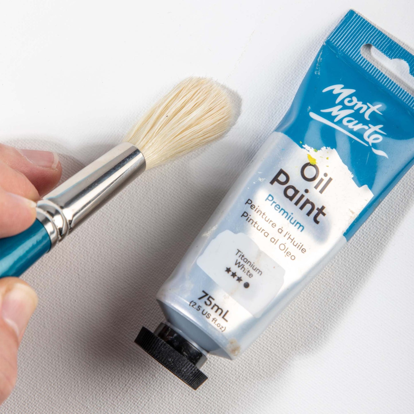 Mont Marte Artist Brush Oil Chungking Round 24