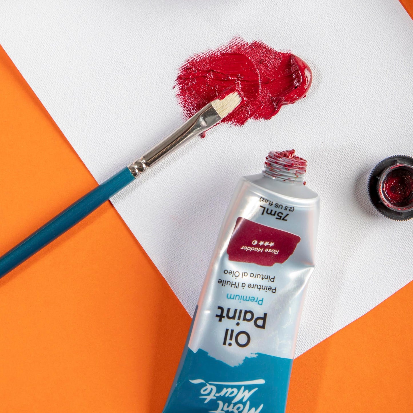 Mont Marte Artist Brush Oil Chungking Bright 6