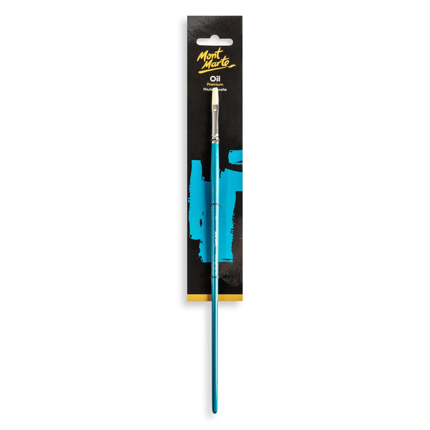 Mont Marte Artist Brush Oil Chungking Flat 2