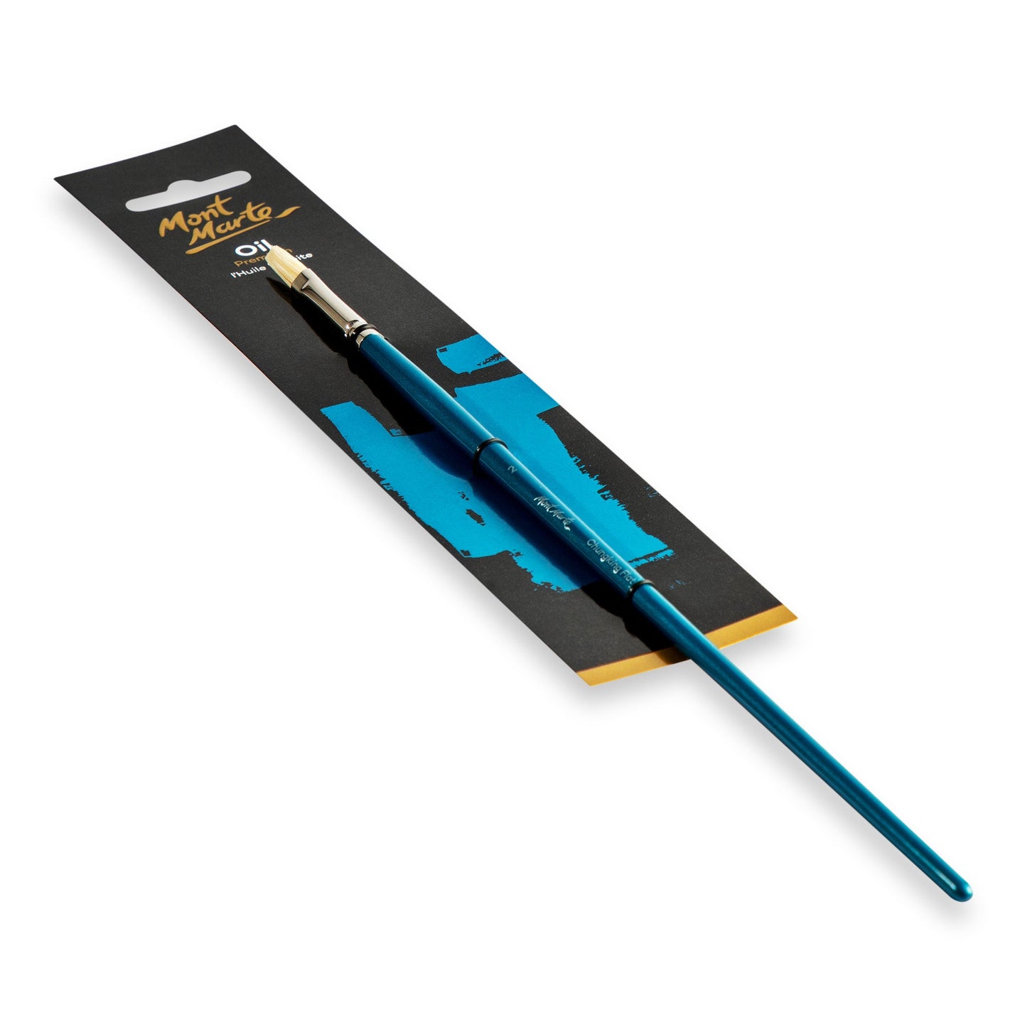 Mont Marte Artist Brush Oil Chungking Flat 2