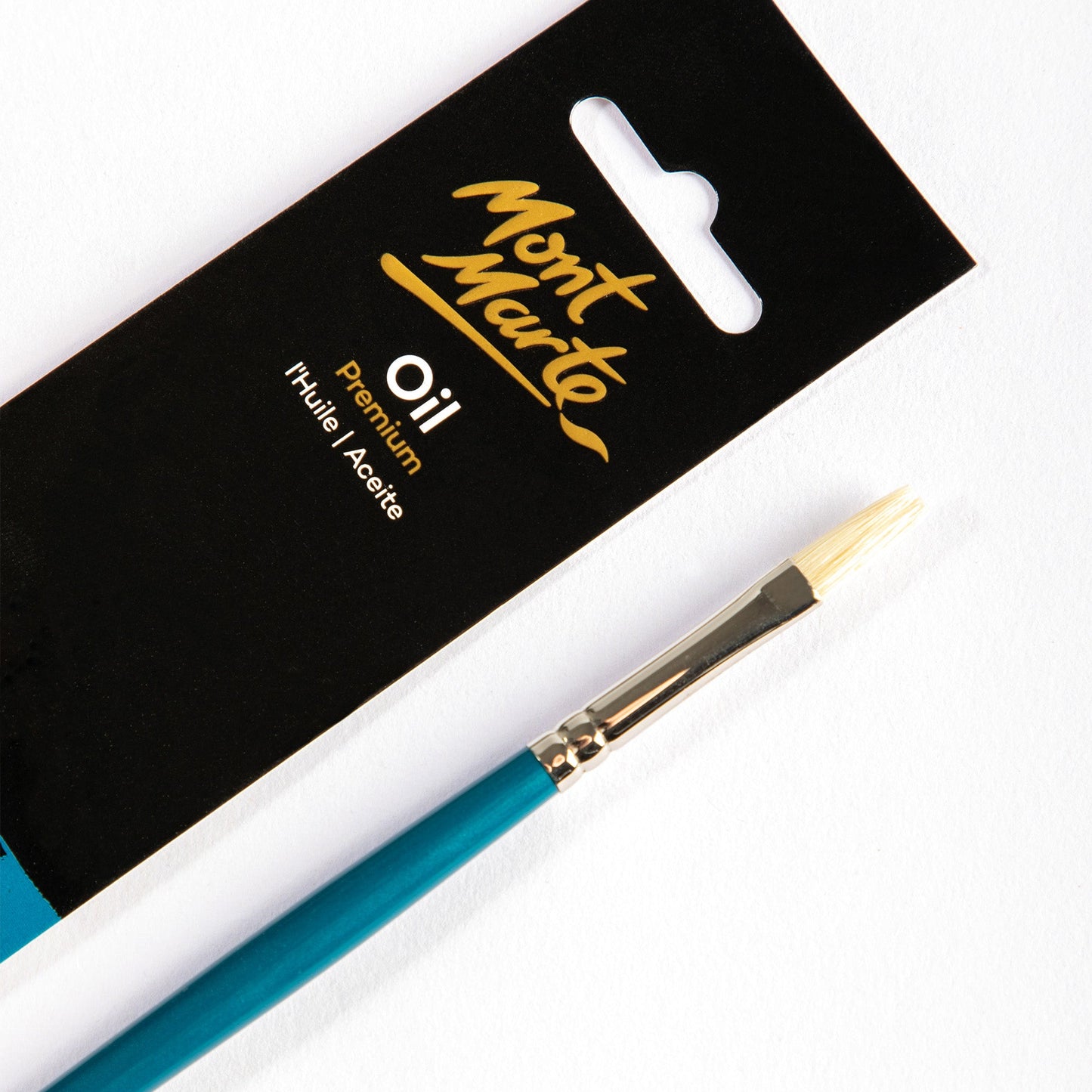 Mont Marte Artist Brush Oil Chungking Flat 2