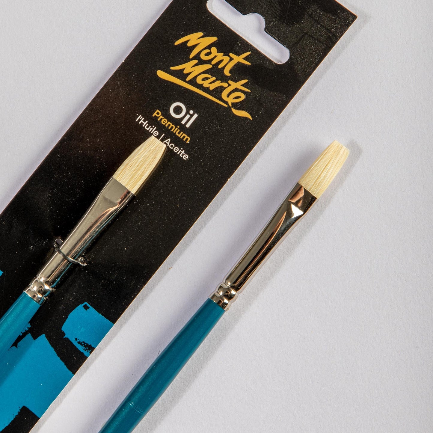Mont Marte Artist Brush Oil Chungking Flat 6