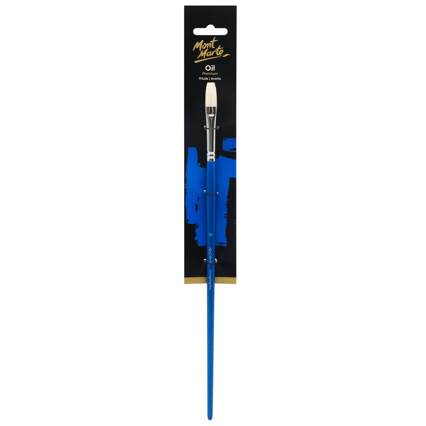 Mont Marte Artist Brush Oil Chungking Flat 10