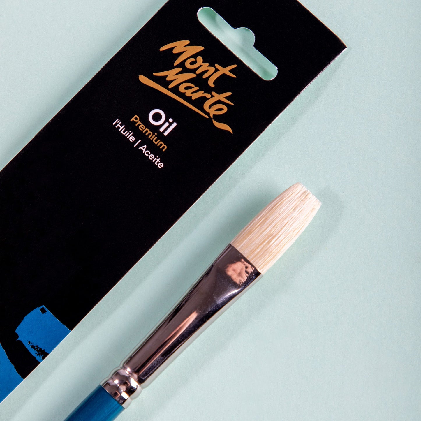 Mont Marte Artist Brush Oil Chungking Flat 16