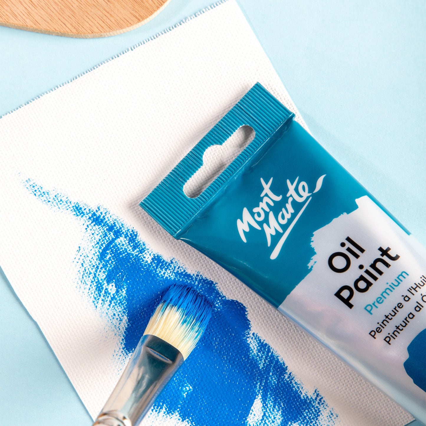 Mont Marte Artist Brush Oil Chungking Flat 16