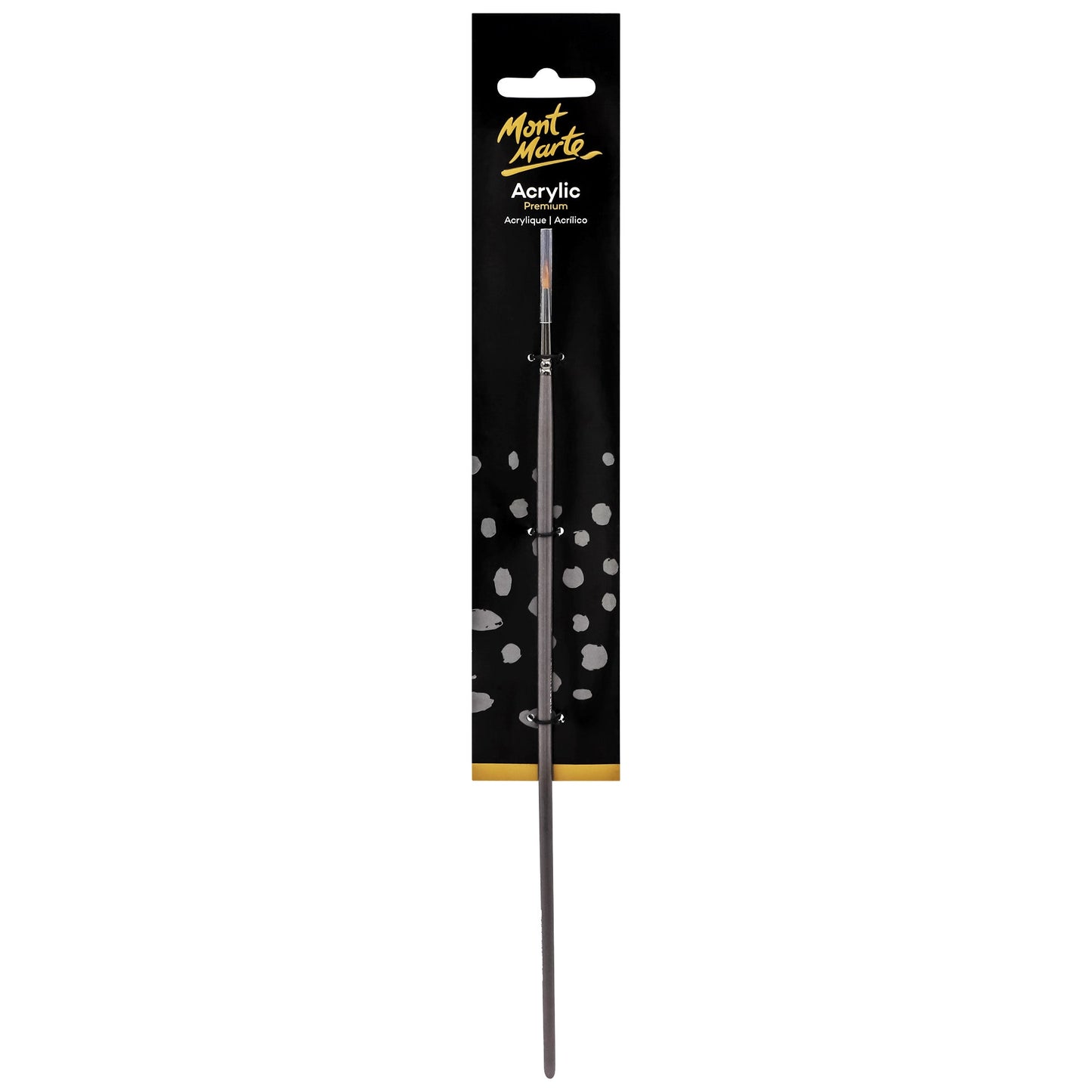 Mont Marte Artist Brush Acrylic Taklon Round 2