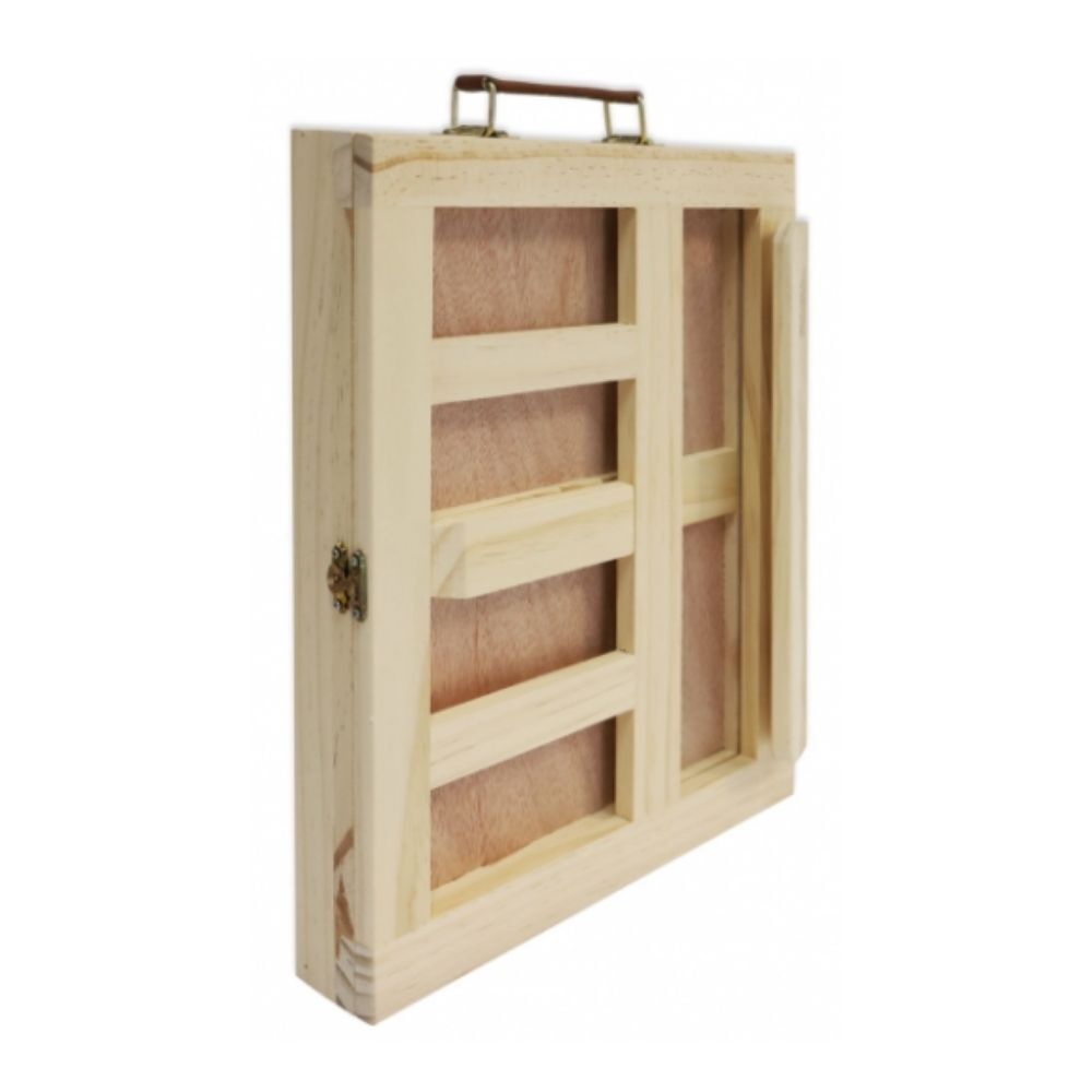 Mont Marte Desk Easel - Compact Tabletop Easel w/Drawer Pine Wood