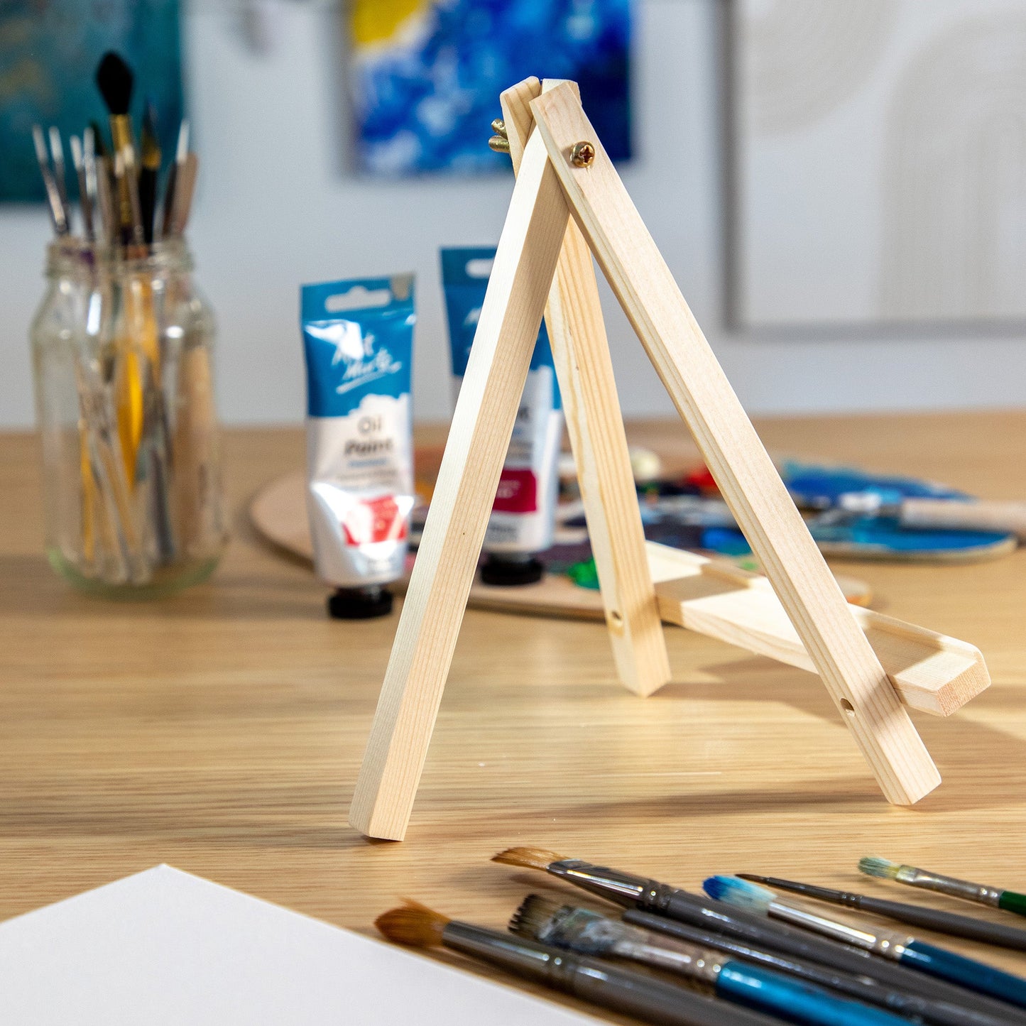Mont Marte Discovery Easel with Canvas 15x20cm - Small
