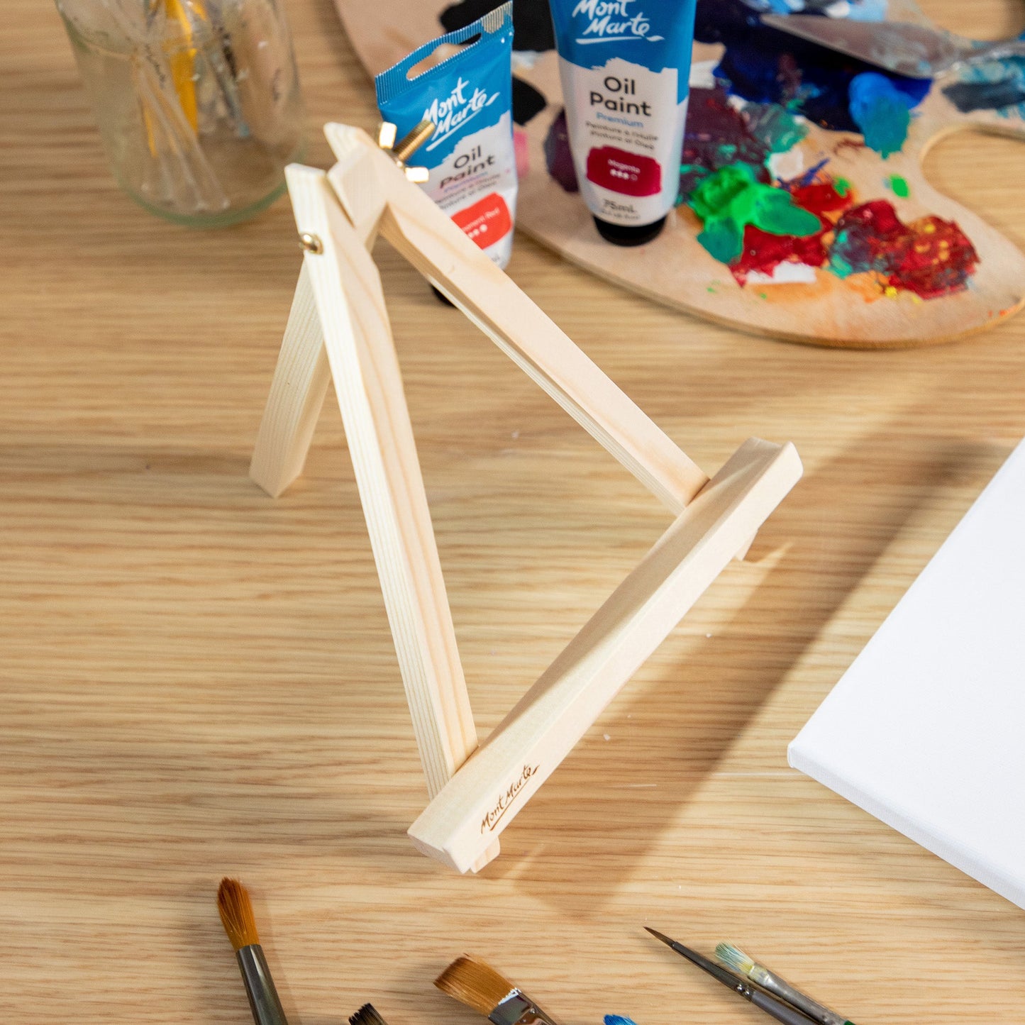 Mont Marte Discovery Easel with Canvas 15x20cm - Small