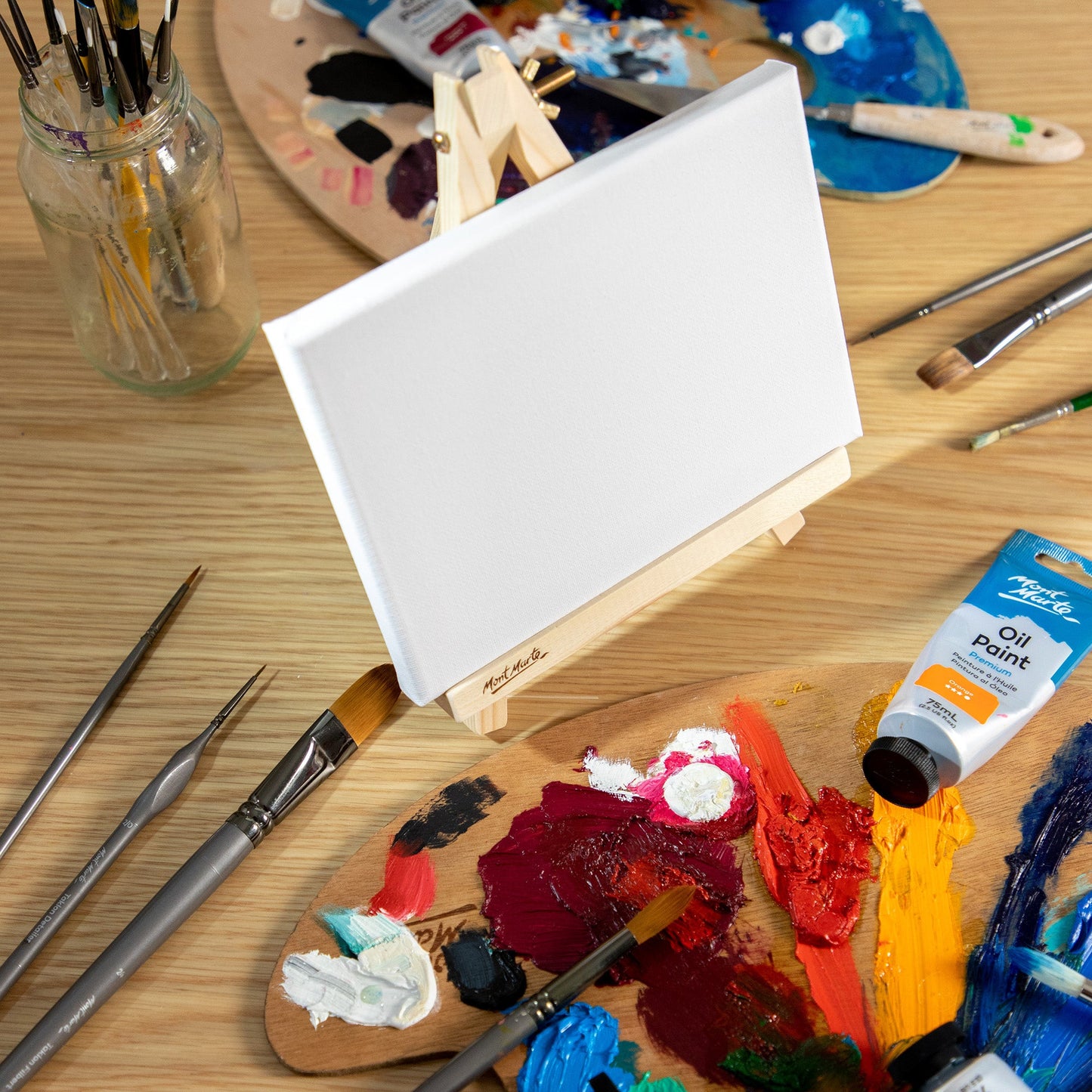 Mont Marte Discovery Easel with Canvas 15x20cm - Small