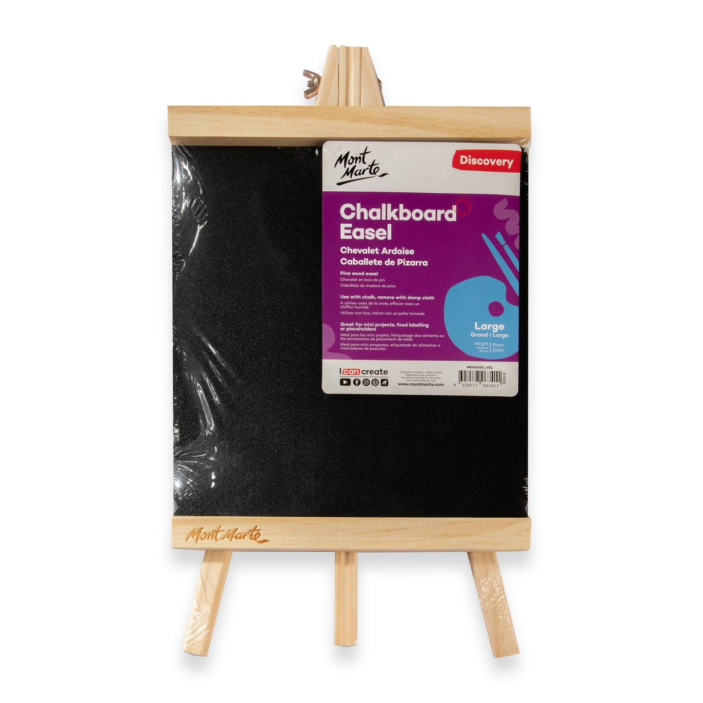 Mont Marte Chalkboard Easel - Large