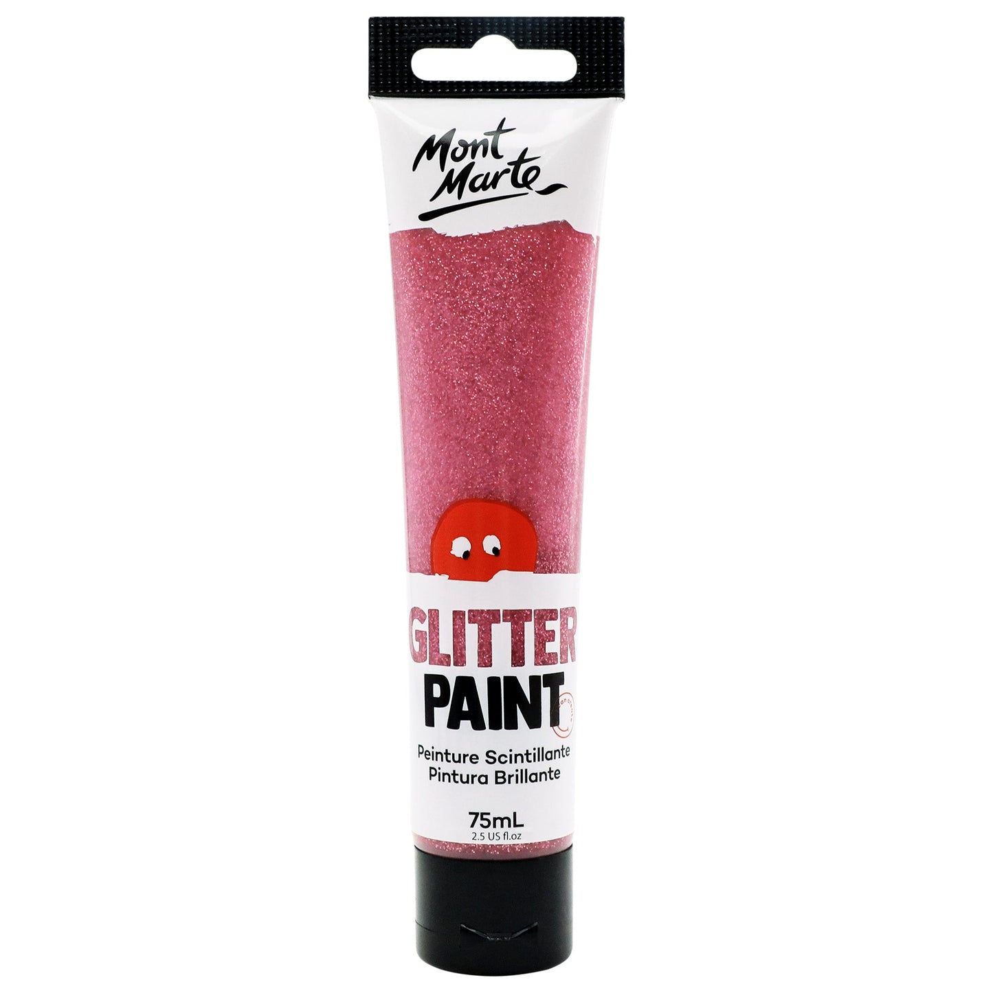 Mont Marte Kids - Glitter Paint 75ml - Pink