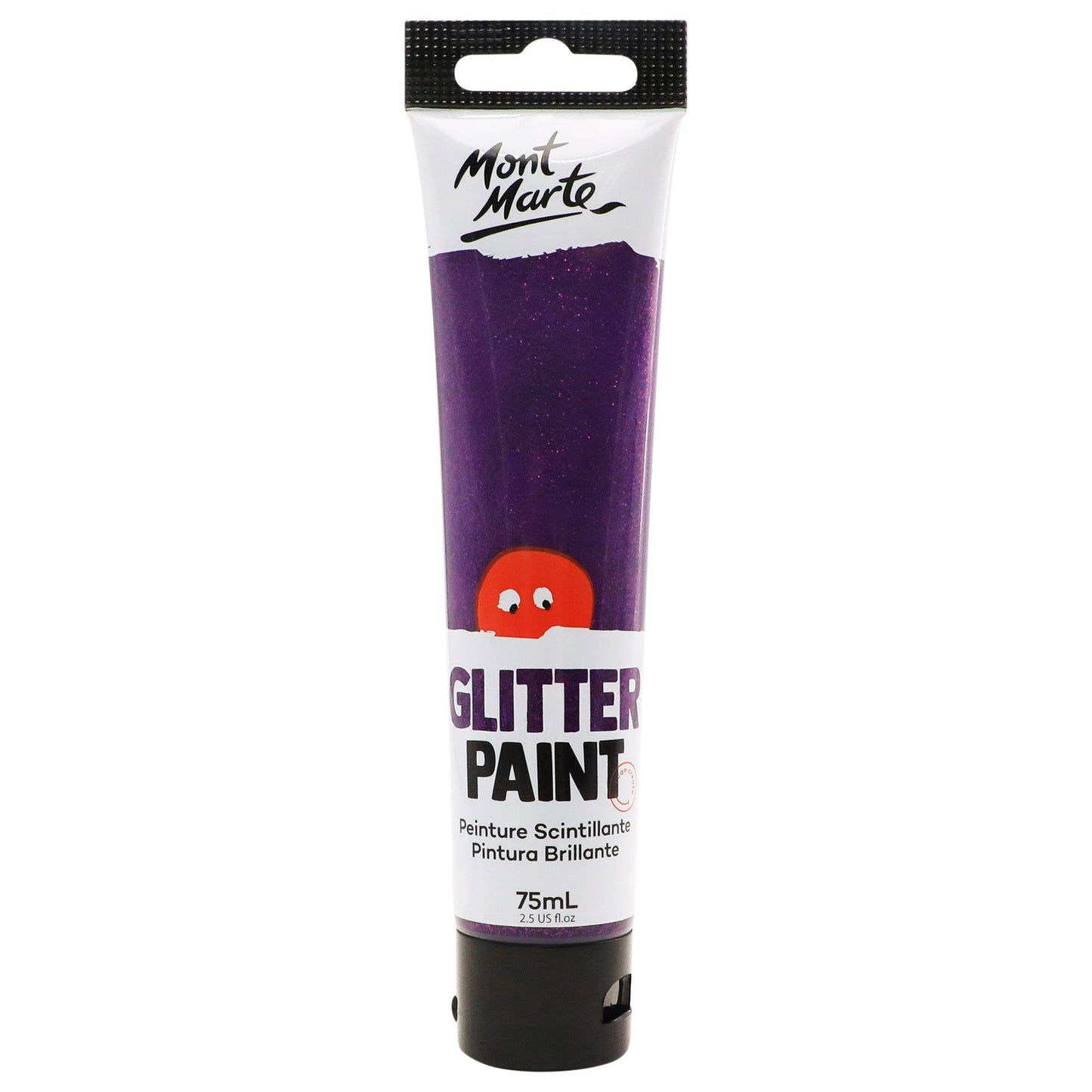 Mont Marte Kids - Glitter Paint 75ml - Purple
