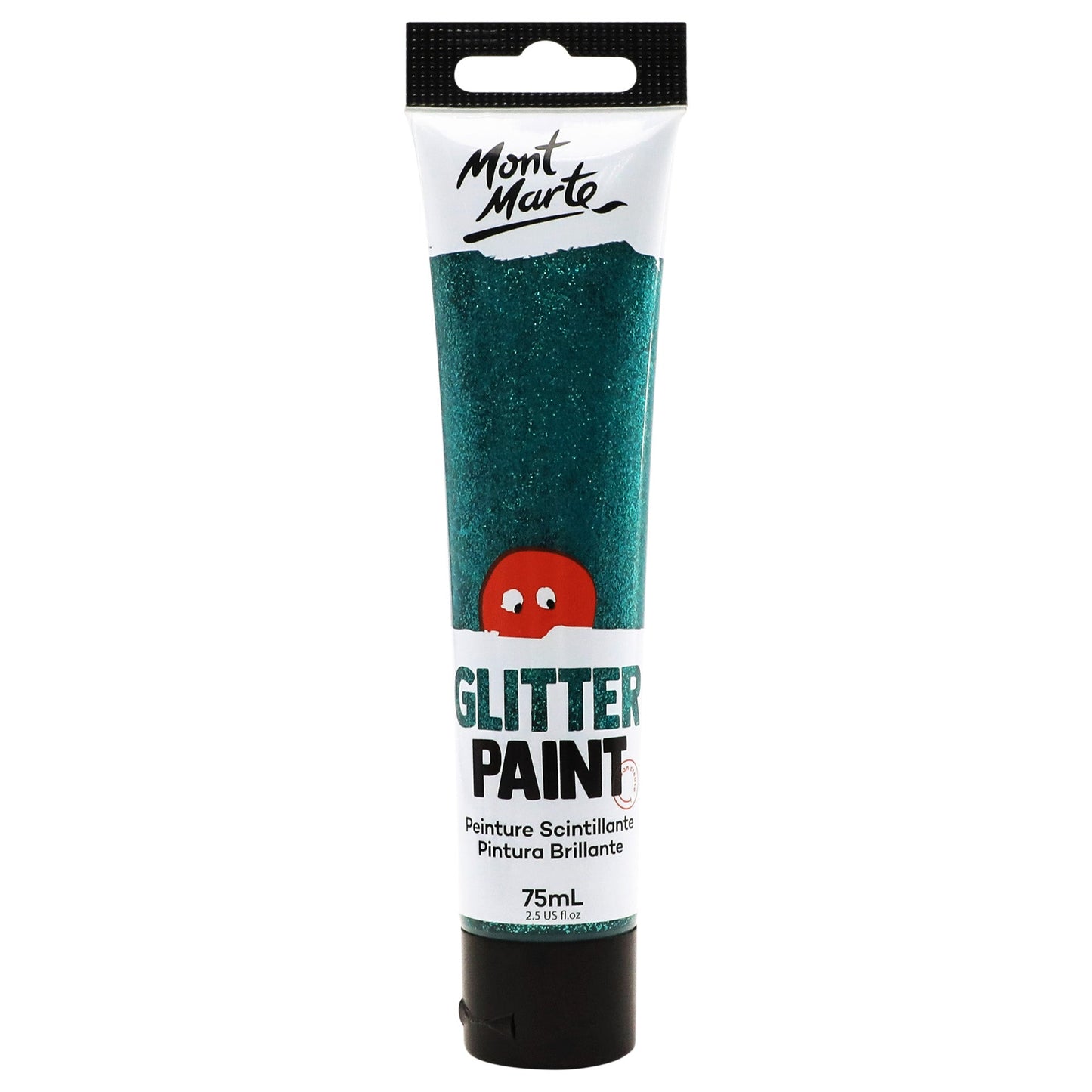 Mont Marte Kids - Glitter Paint 75ml - Turquoise