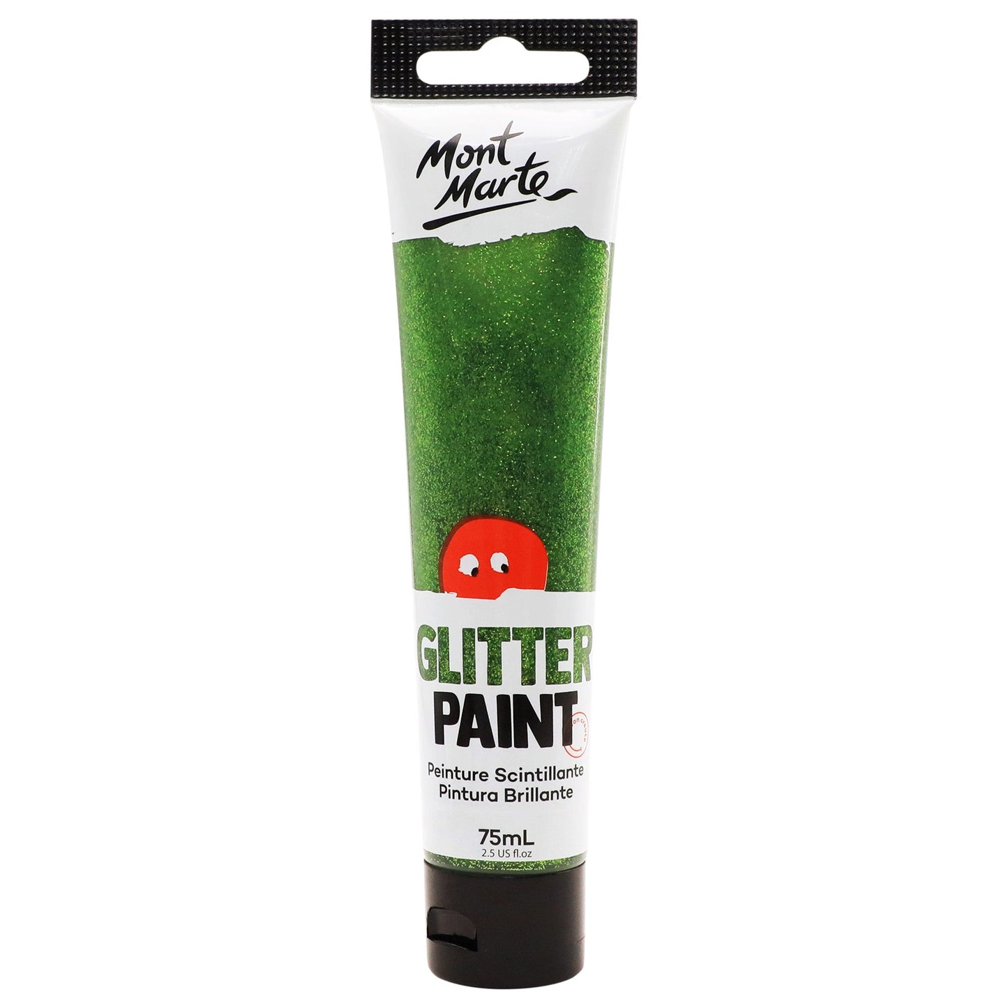 Mont Marte Kids - Glitter Paint 75ml - Light Green